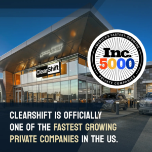 ClearShift has officially earned a spot on the 2025 Inc. 5000 list of the fastest-growing private companies in the U.S.