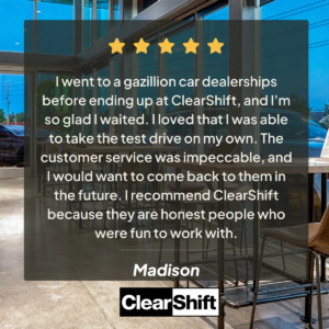 ClearShift review Madison